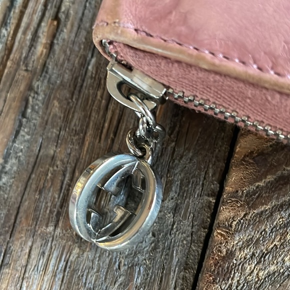 Gucci Sima pink Guccissma full zip long wallet - Picture 4 of 15